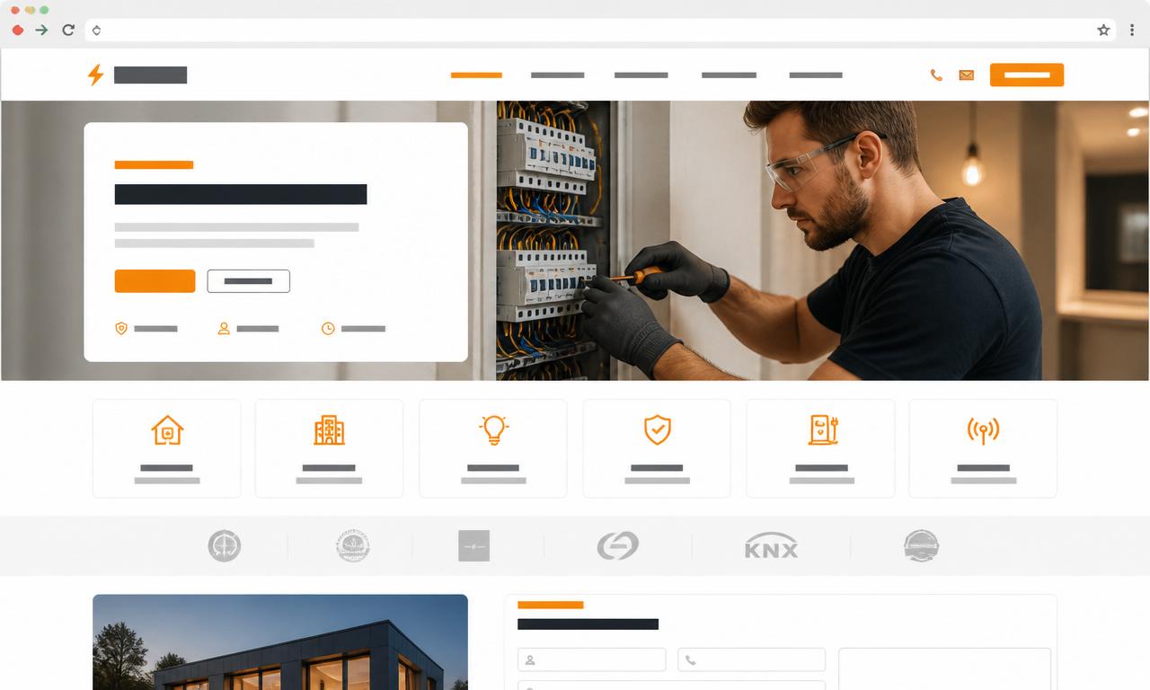 Beispiel Website Handwerk